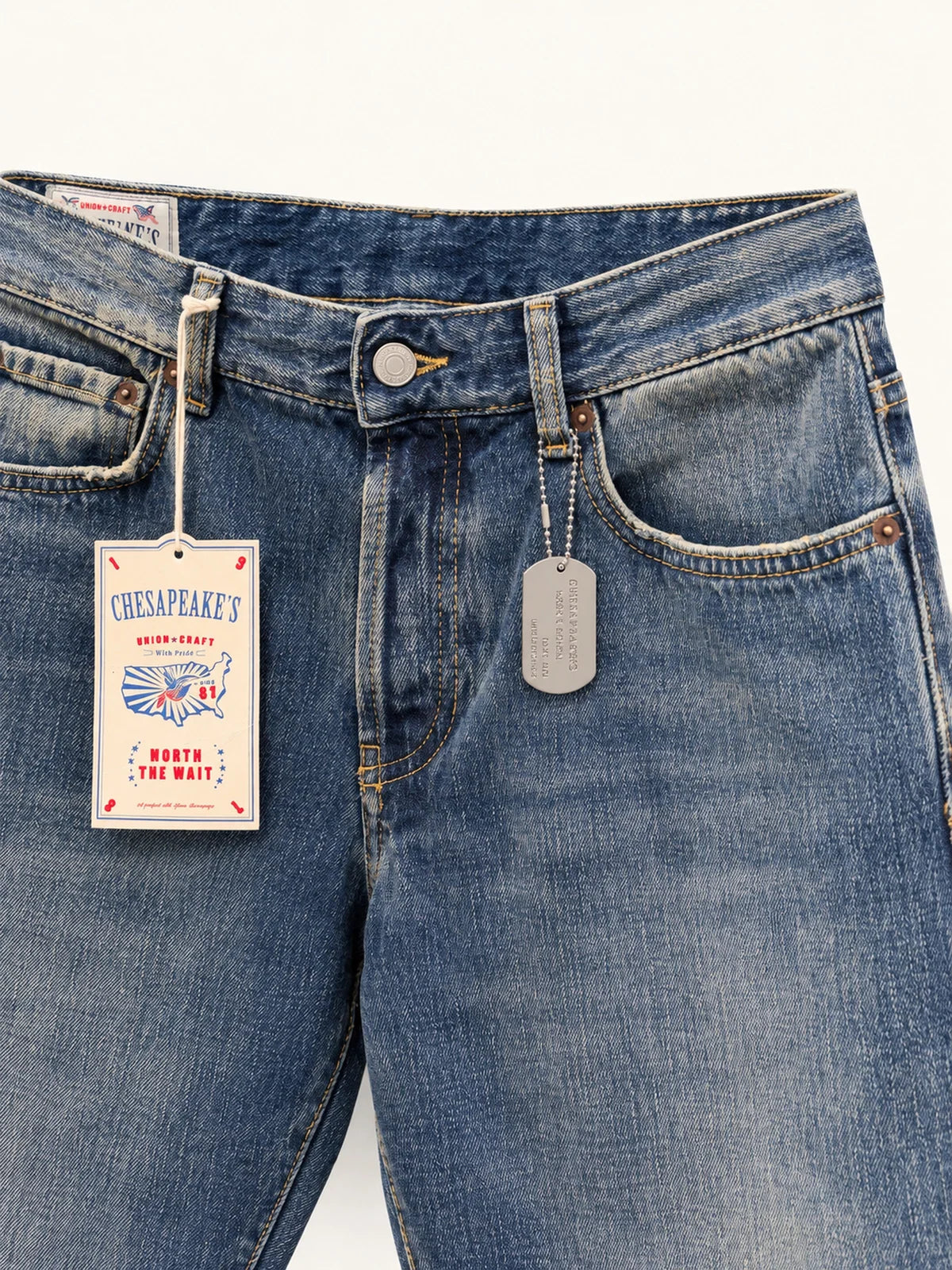 W6-SILVERTONE Selvedge Denim Vintage Wash Man
