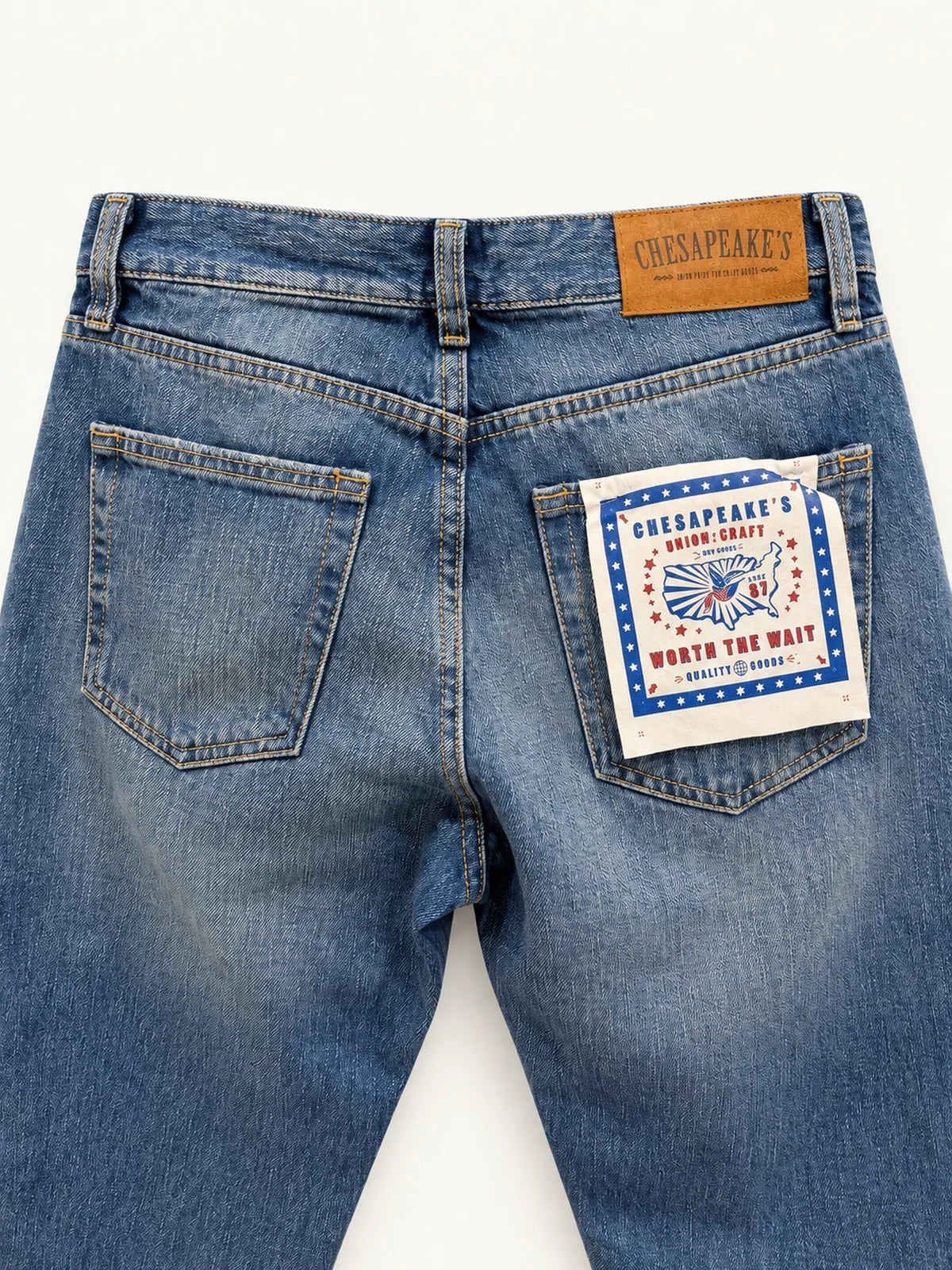 W6-SILVERTONE Selvedge Denim Vintage Wash Man