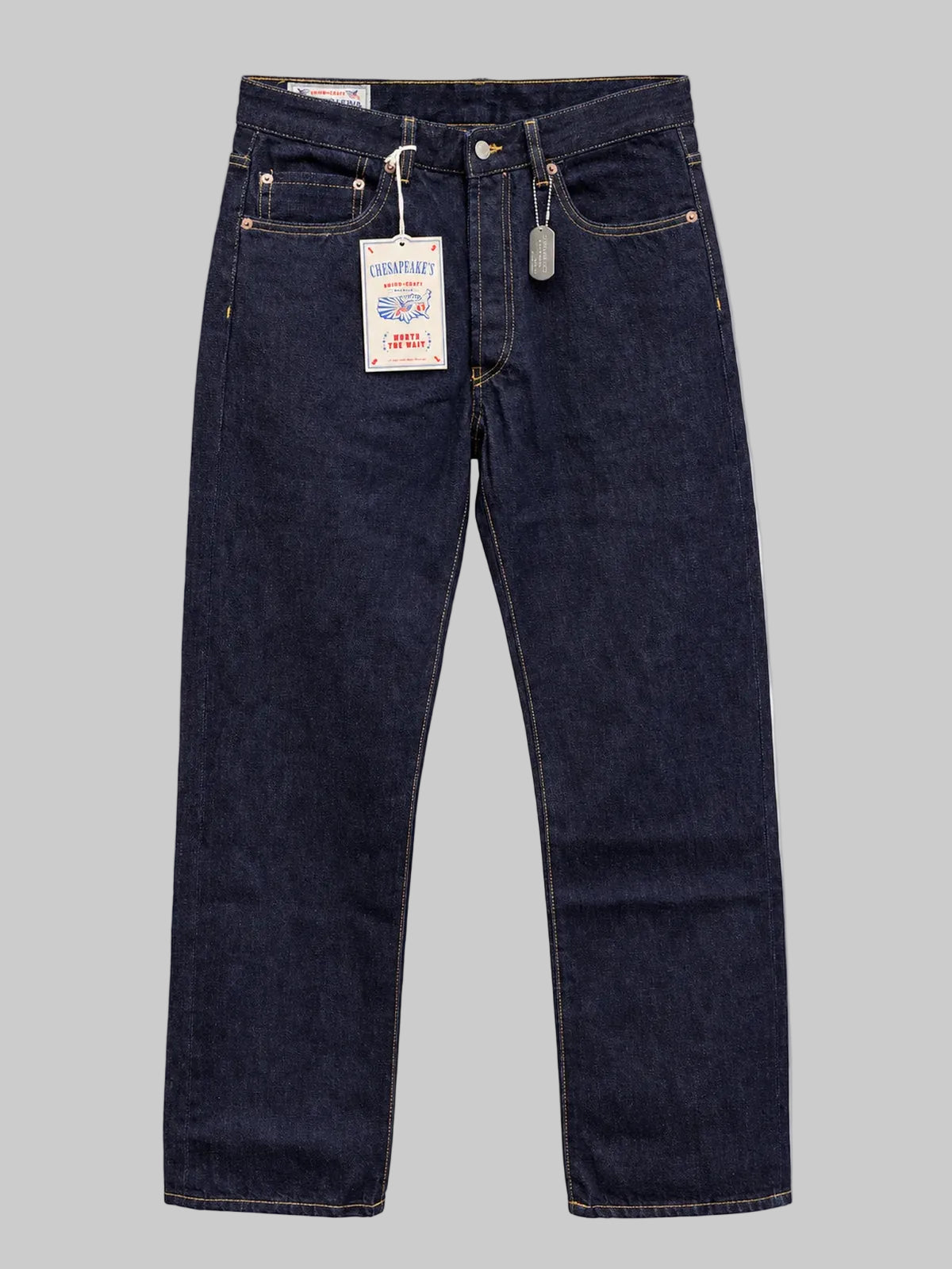 W6-SILVERTONE Selvedge Denim Rinsed Man