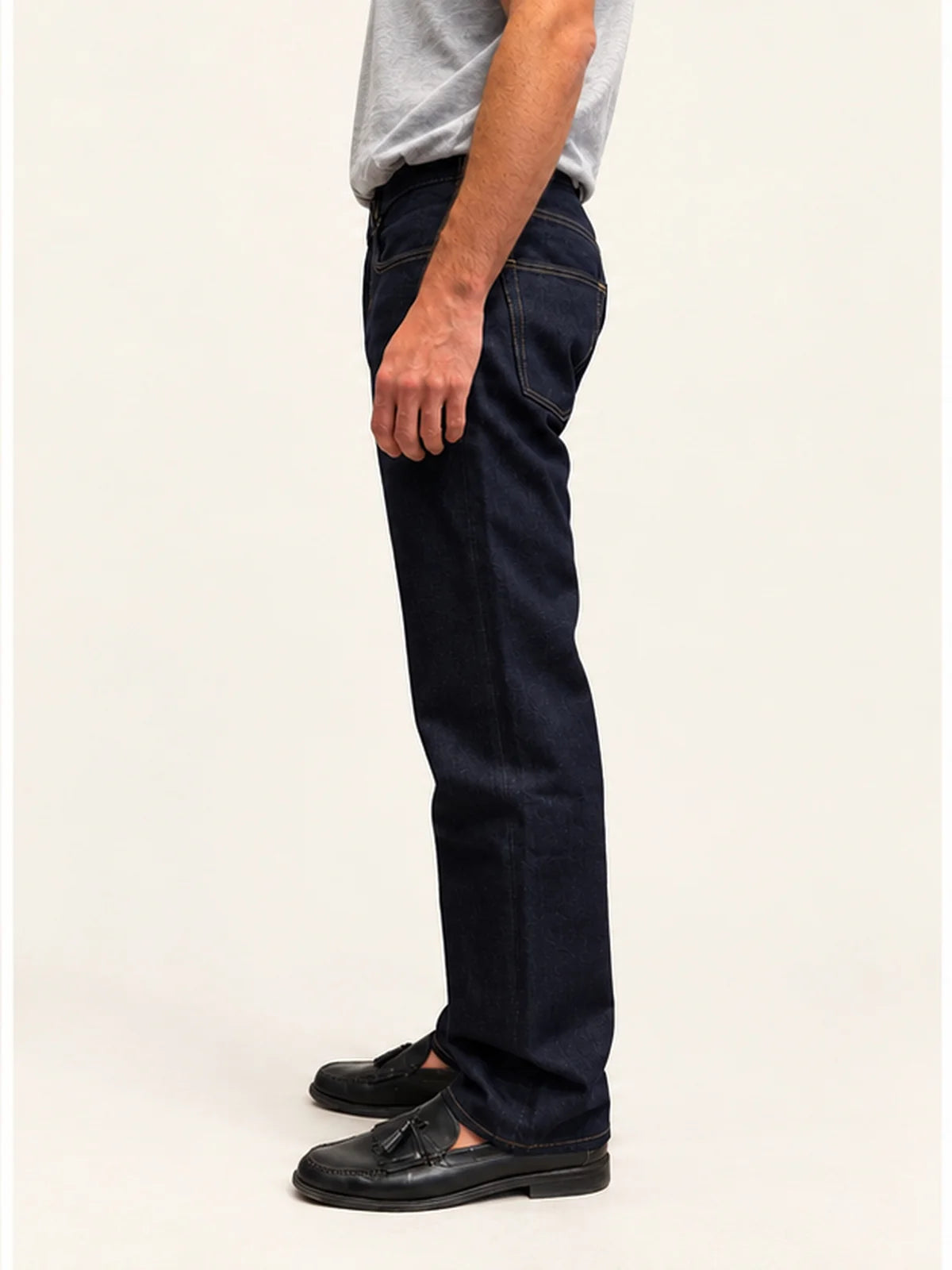 W6-SILVERTONE Selvedge Denim Rinsed Man