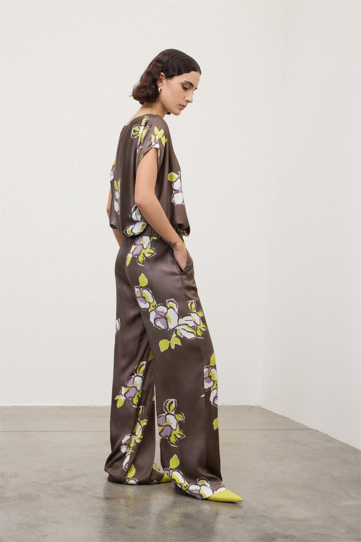 S6-DP0055 Pantalone Viscosa Mocha