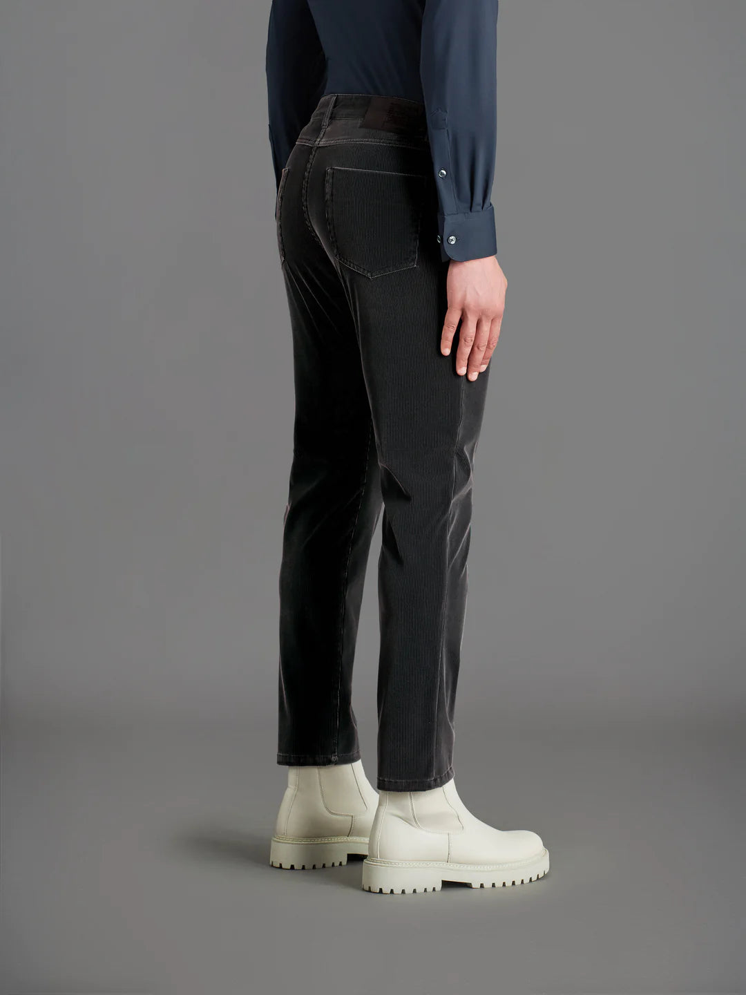 UW3-218 Pantalone Winter Techno Velvet 1000 5T Tortora Man