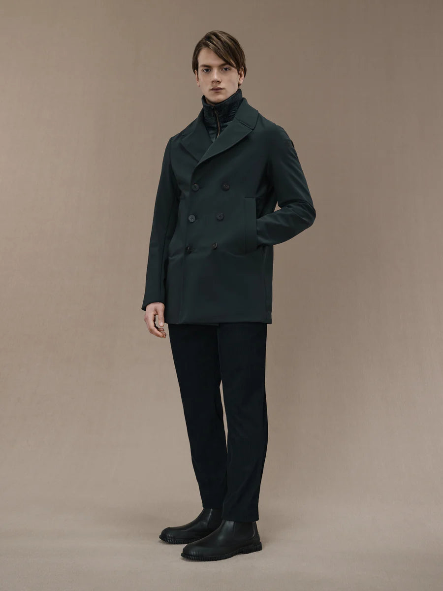 UW5-046/063 JKT Winter Thermo Peacot Blue/Black Man