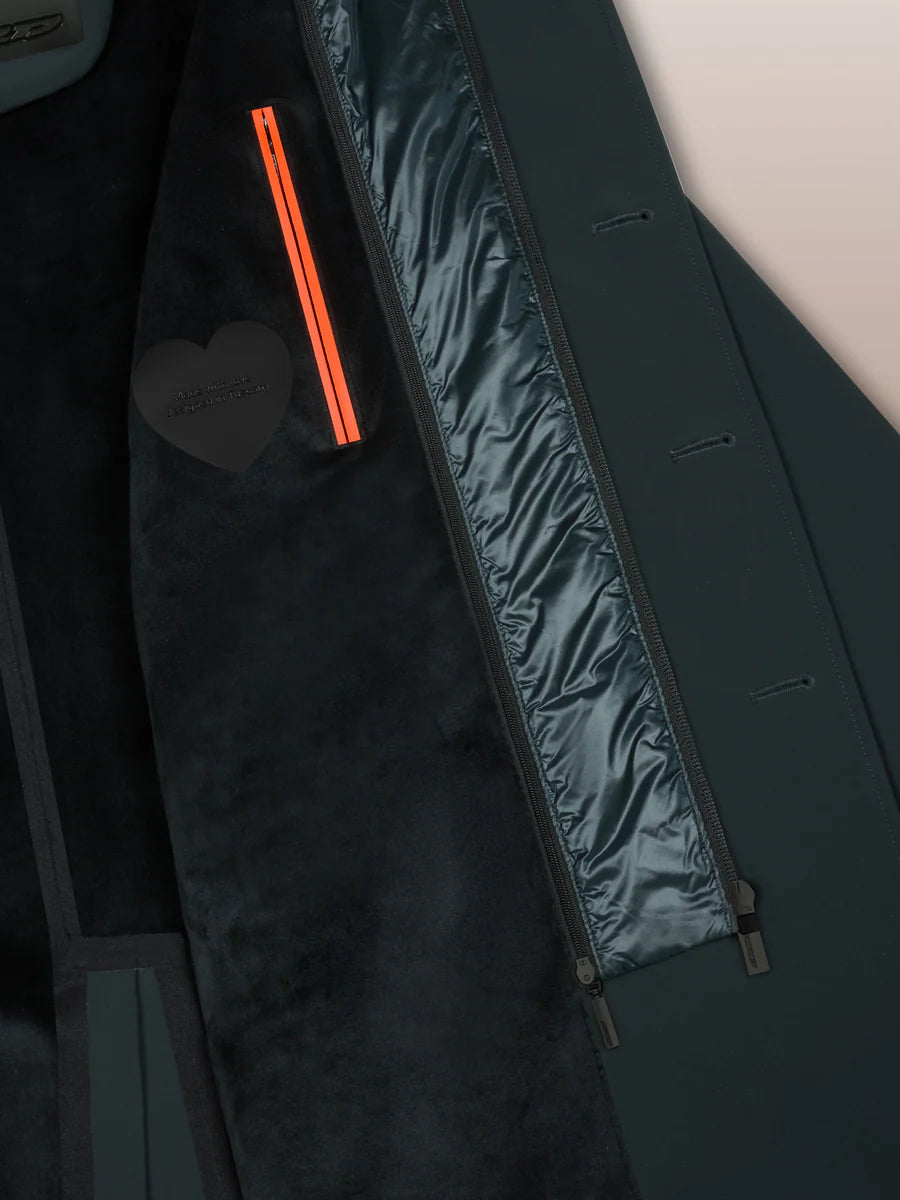 UW5-046/063 JKT Winter Thermo Peacot Blue/Black Man