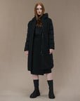 DW4-510 Winter Hybrid Parka Nero Woman