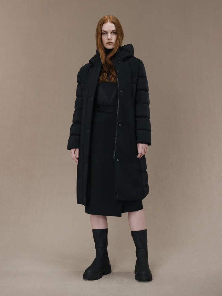 DW4-510 Winter Hybrid Parka Nero Woman