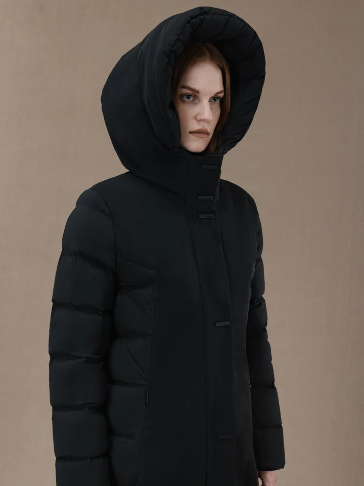 DW4-510 Winter Hybrid Parka Nero Woman