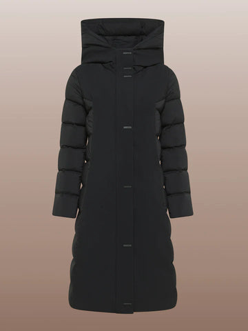 DW4-510 Winter Hybrid Parka Nero Woman