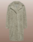 DW4-570 Lamb Coat Wom White Sand Woman