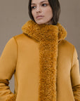 DW4-571 Lamb Hood Tortora Woman