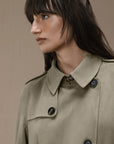 DW4-580 Trench Nabucco Shell Taupe Woman