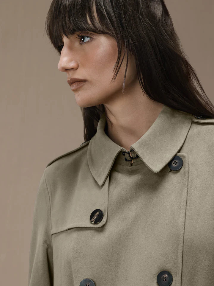 DW4-580 Trench Nabucco Shell Taupe Woman