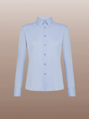 DW4-800 Camicia Oxford Celeste Woman