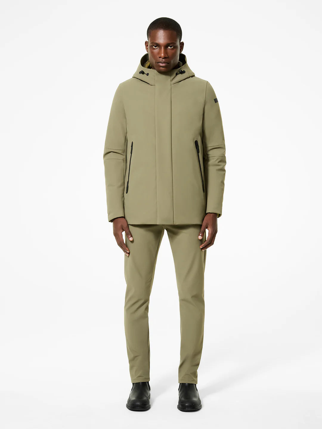 UW5-003 JKT Winter MDM Blue/Black Man