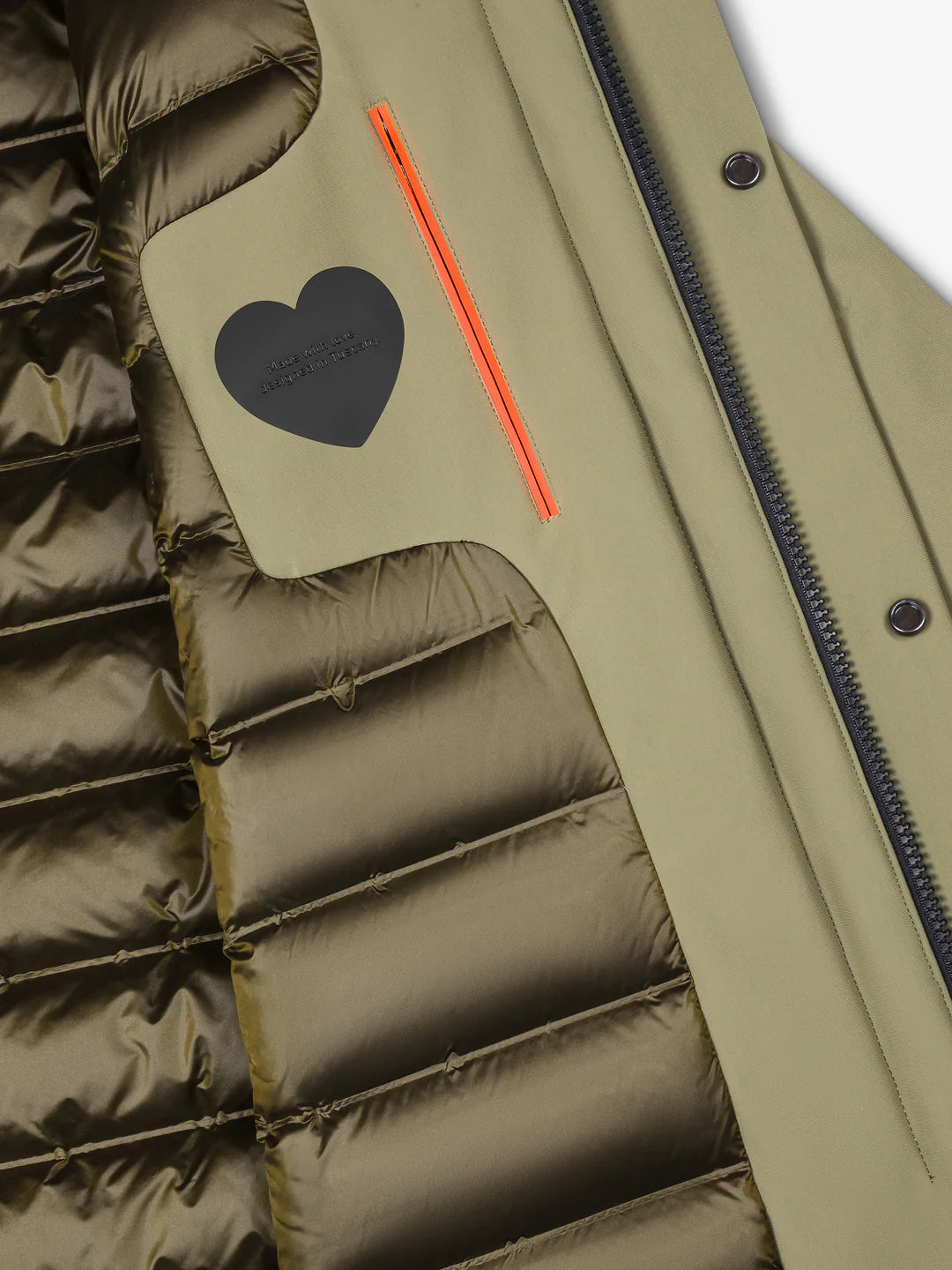 UW5-003 JKT Winter MDM Blue/Black Man