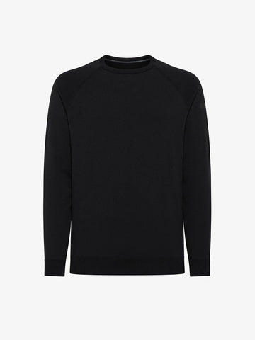 UW5-120 Maglia Amos Cotton Round Black Man