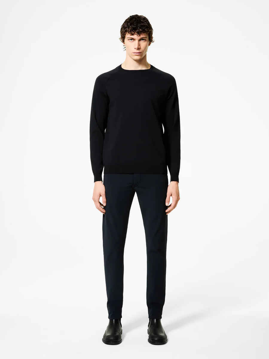 UW5-120 Maglia Amos Cotton Round Light Grey Man
