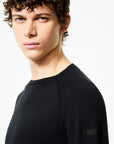 UW5-120 Maglia Amos Cotton Round Light Grey Man