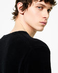 UW5-160 Maglia Cinematt Round Knit Military Man