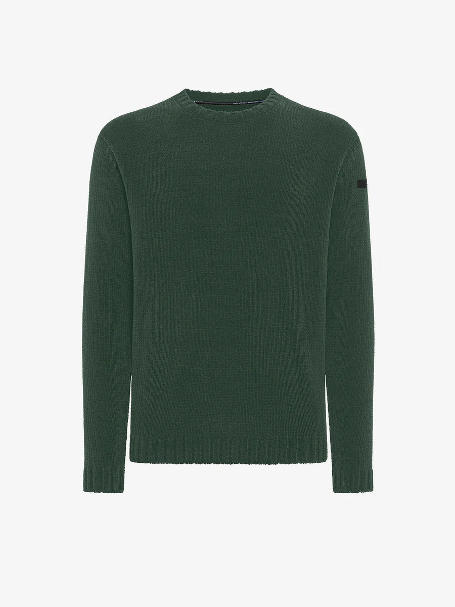 UW5-160 Maglia Cinematt Round Knit Military Man