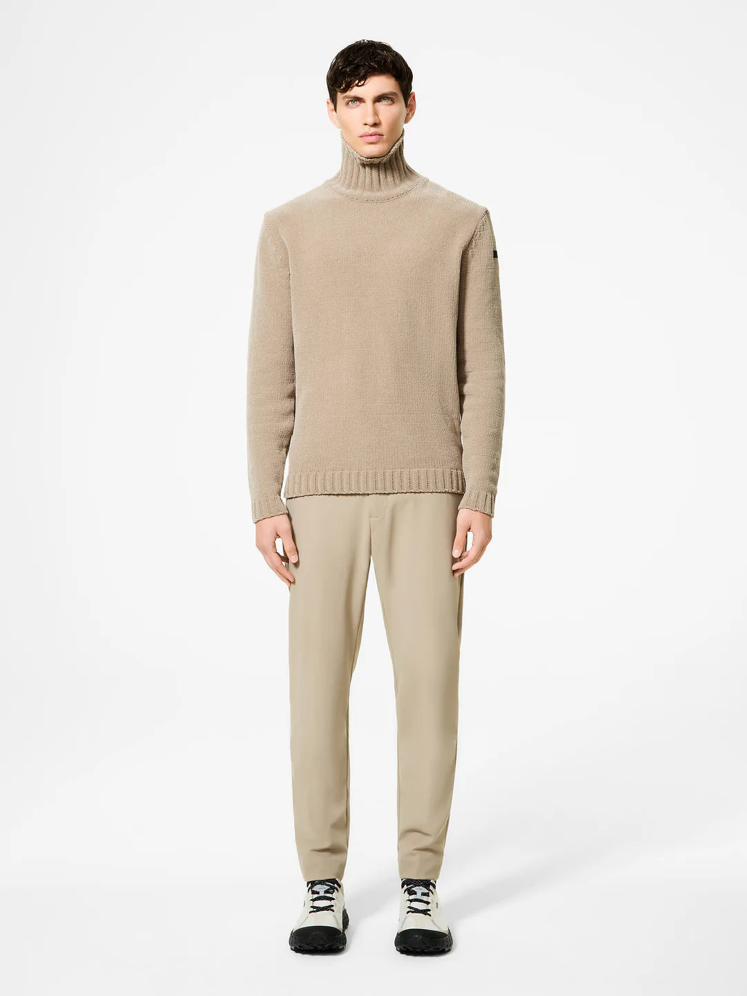 UW5-161 Maglia Cinematt Turtleneck Knit Tabacco Man