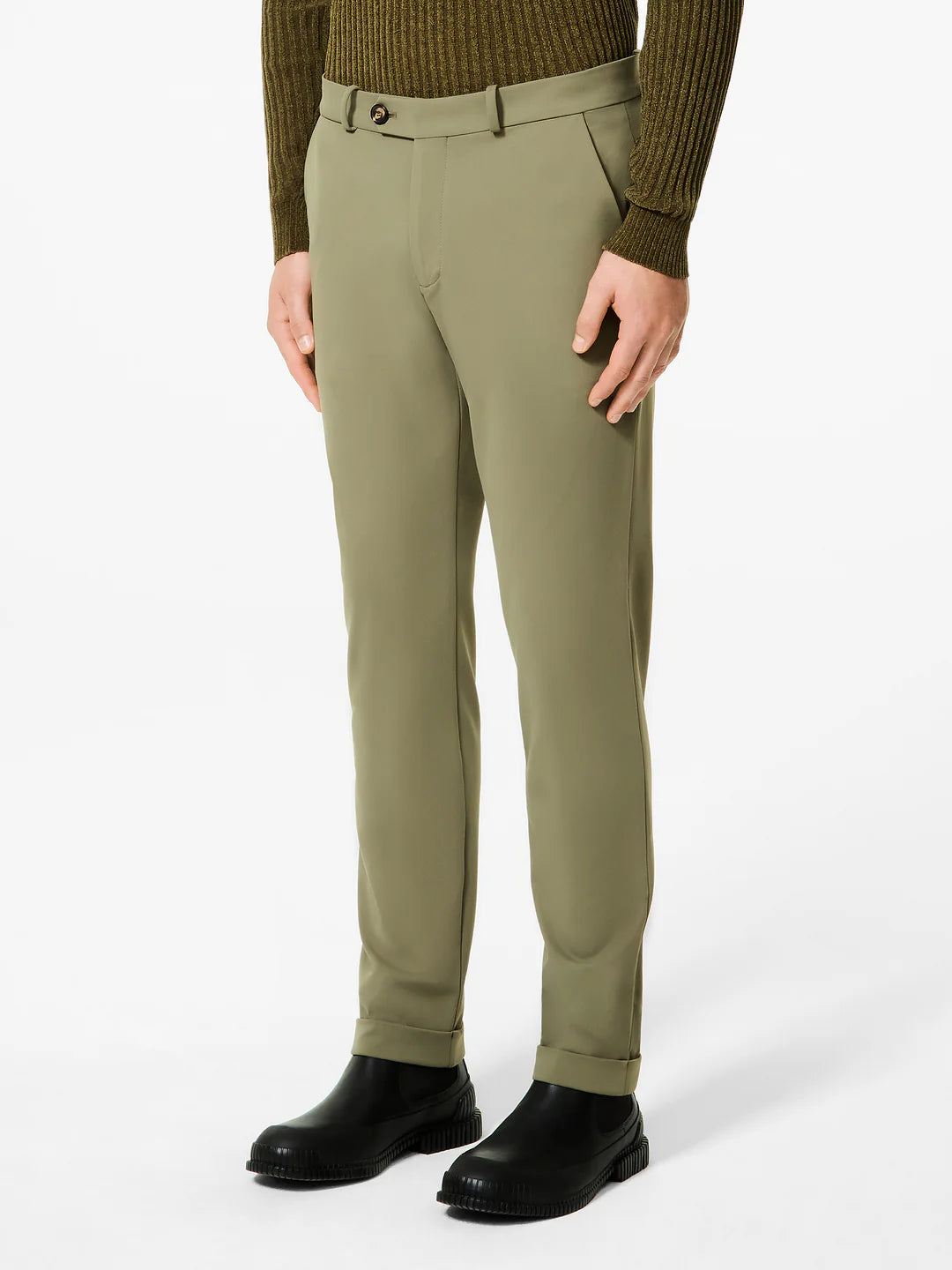 UW5-216 Pantalone Surflex Winter Soft Touch Chino Fern Man