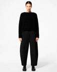 DW5-658 Maglia Cinematt Round Black Woman