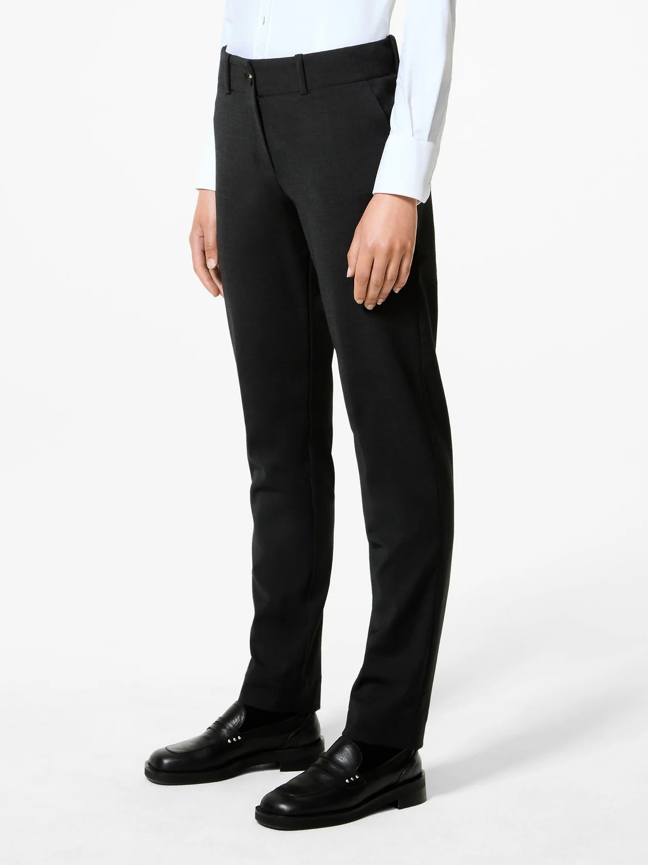 DW5-726 Pantalone Terzitel Smoke Black Woman