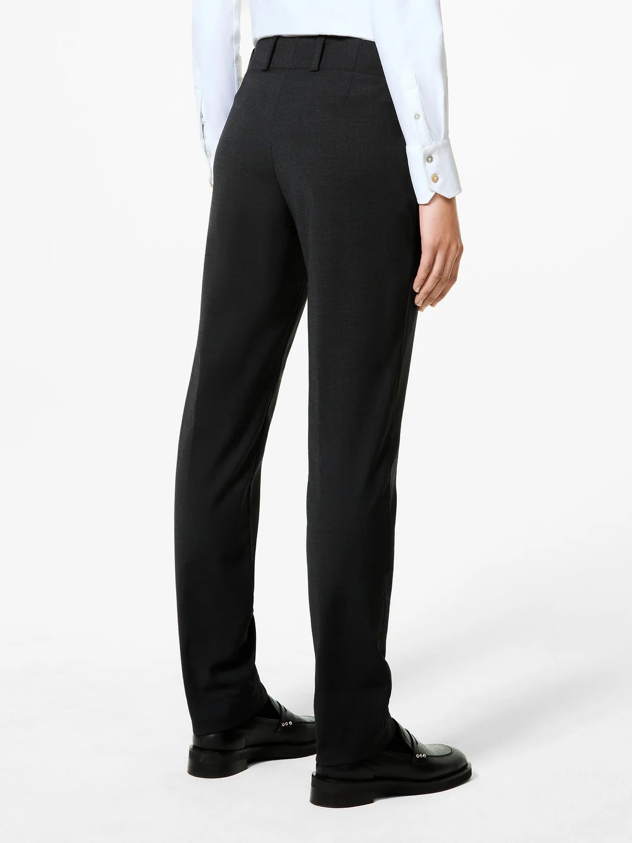 DW5-726 Pantalone Terzitel Smoke Black Woman