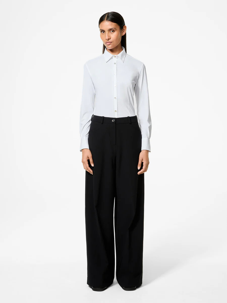 DW5-800 Oxford Wom Shirt Light Blue Woman