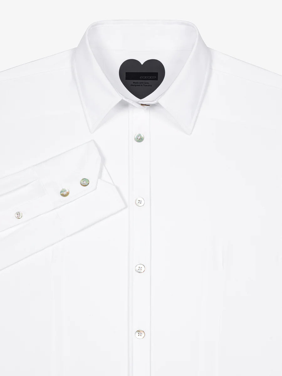 DW5-800 Oxford Wom Shirt Light Blue Woman
