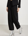 W5-DP9936 Pantalone Balloon Nero