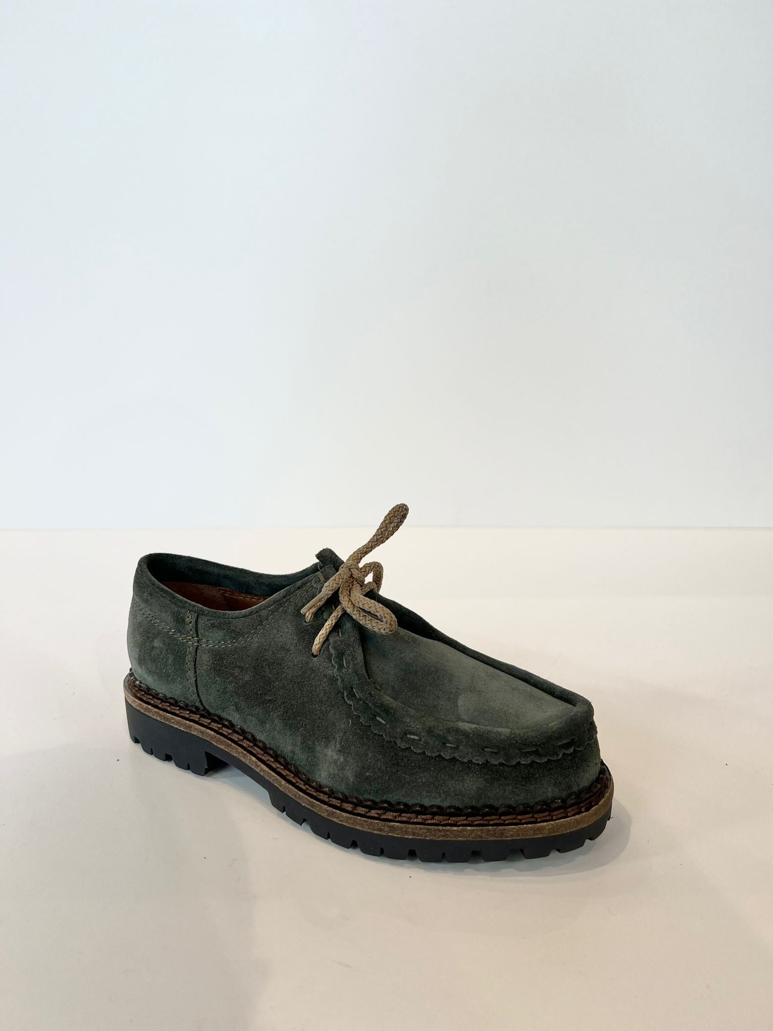 DW3-D990 Scarpa Camoscio Verde Bosco Woman
