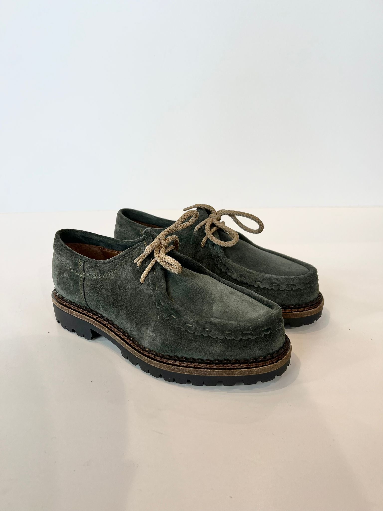 DW3-D990 Scarpa Camoscio Verde Bosco Woman