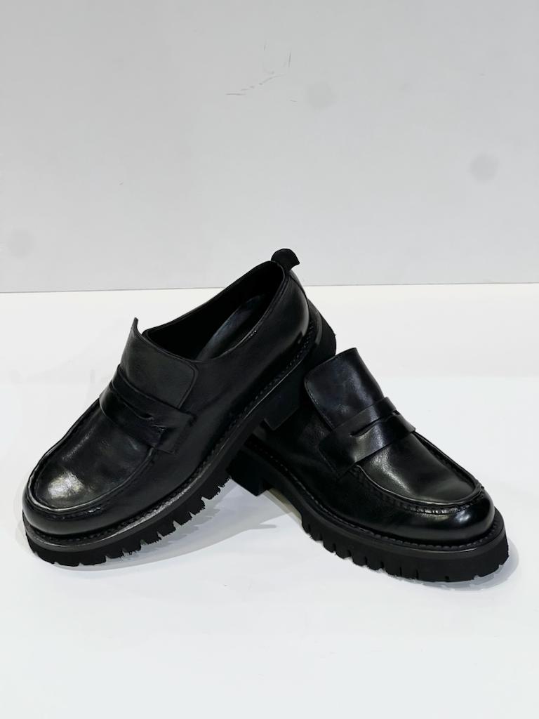 W3-ROS01 Mocassino XL Nero Woman