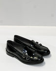 W3-PRA206 Mocassino Fibbia Nero Woman