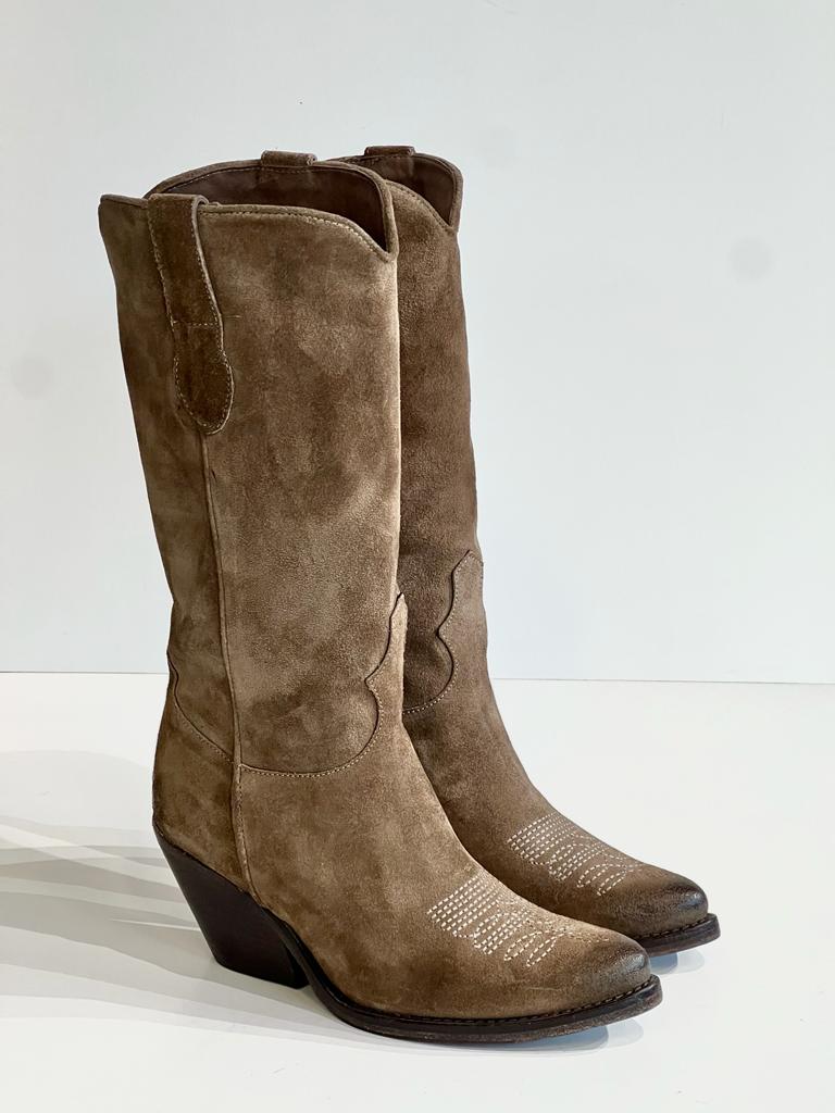 W3-INDIA20 Texano Camoscio Mud Woman