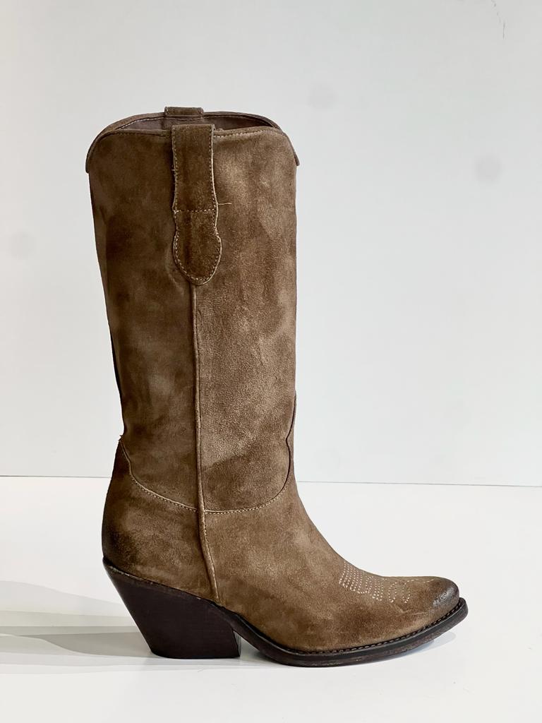 W3-INDIA20 Texano Camoscio Mud Woman