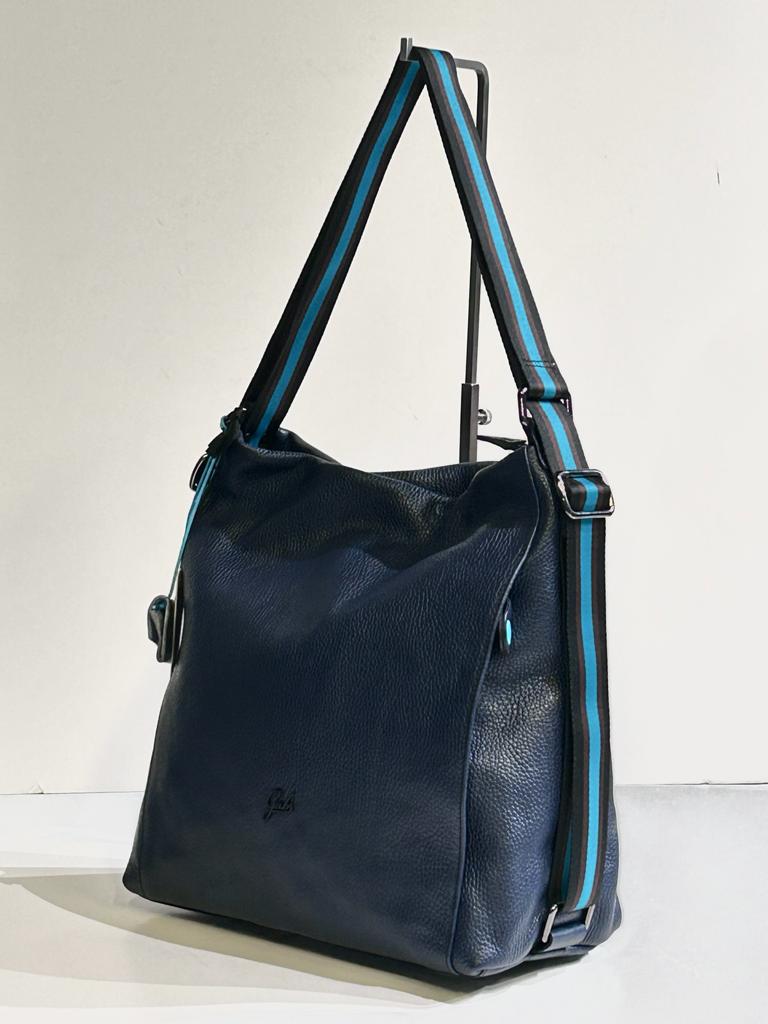 W3-Aissa L Borsa Bull Black Inchiostro Blu