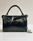 W3-Miriam M Borsa Glass Tube Black Nero