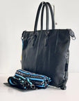 W3-Aura M Borsa Bull Black Pence Nero