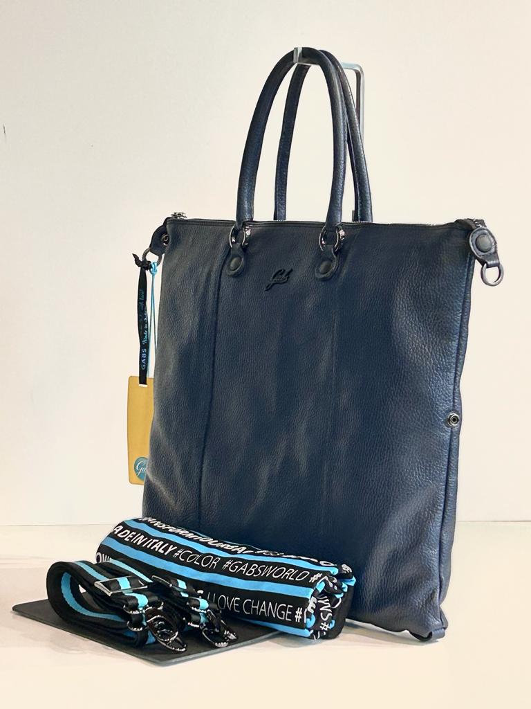 W3-G3 Plus L Borsa Bull Black Inchiostro Blu