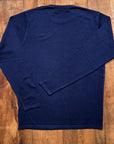 W2-006 Maglia Girocollo Merino 23 Blu Man