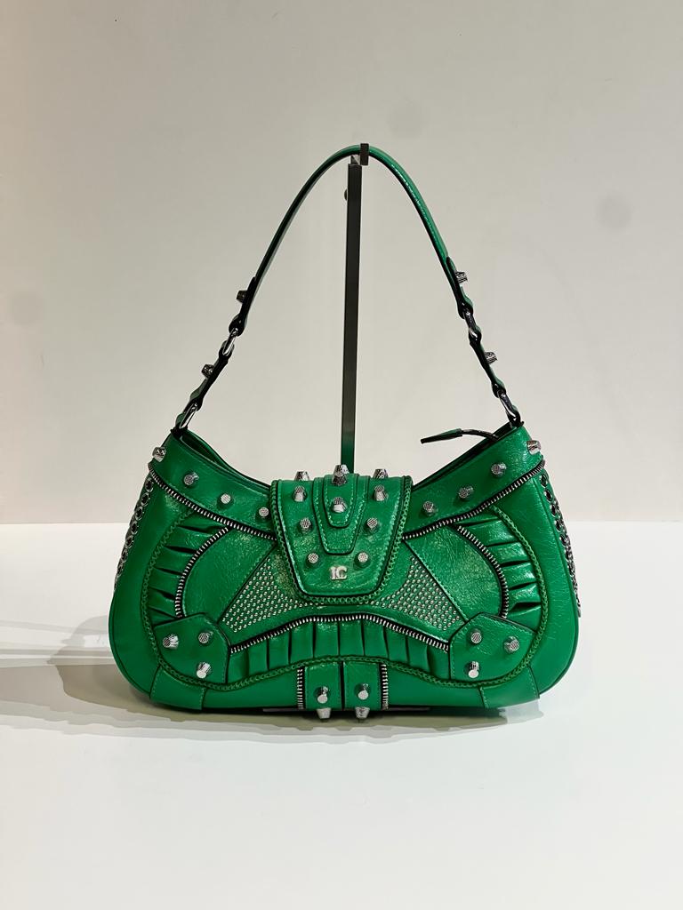 190 Borsa a Mano Rock Emy Green