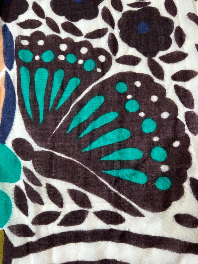 W2-Ortensia Sciarpa 2028 Verde