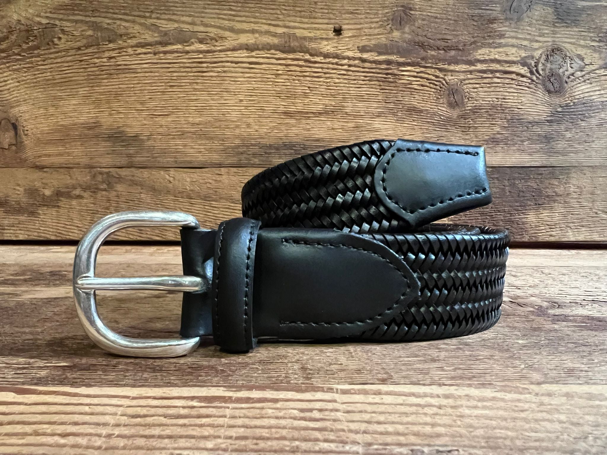 Cintura Intrecciata Cerato Nero