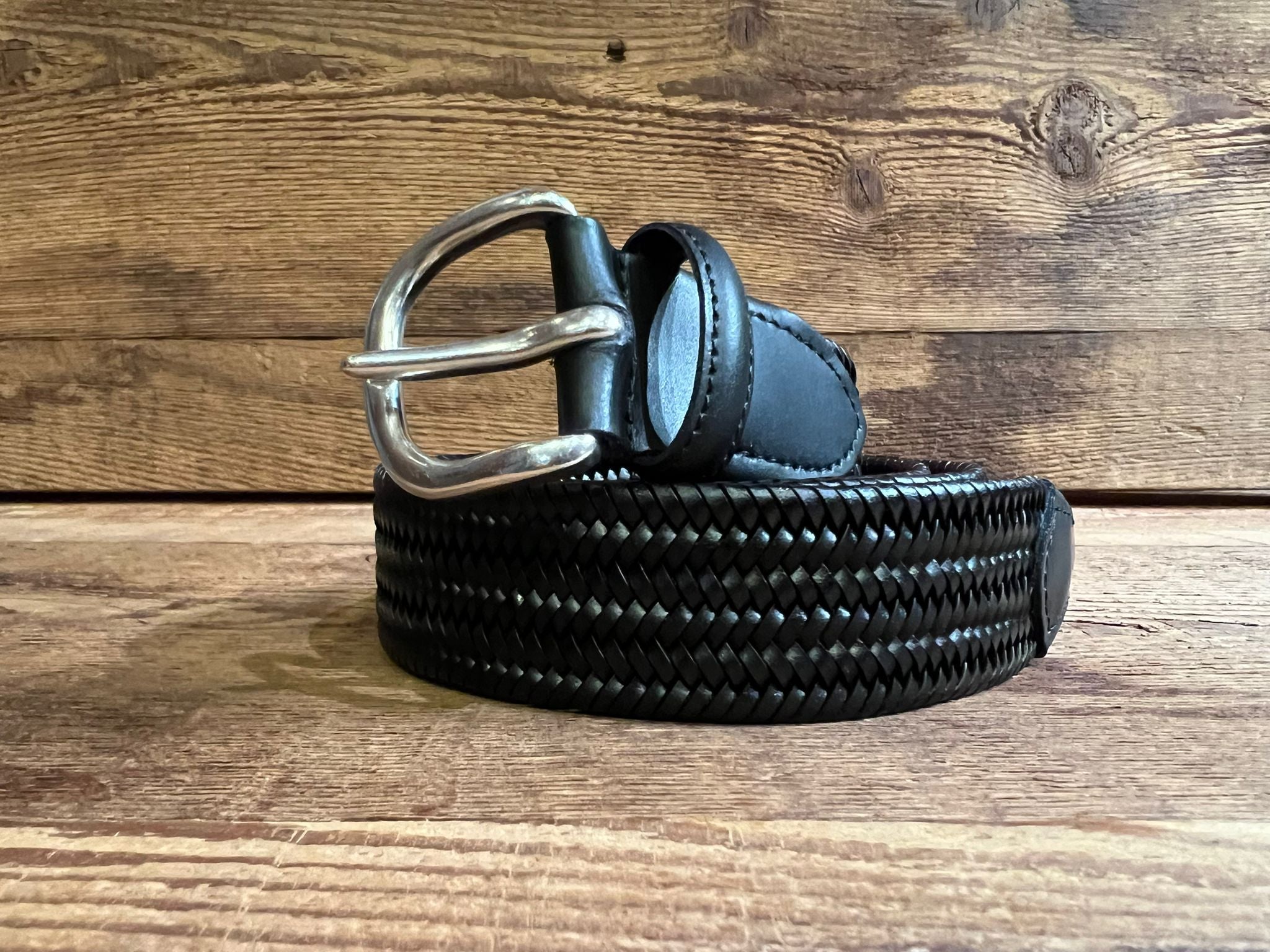 Cintura Intrecciata Cerato Nero