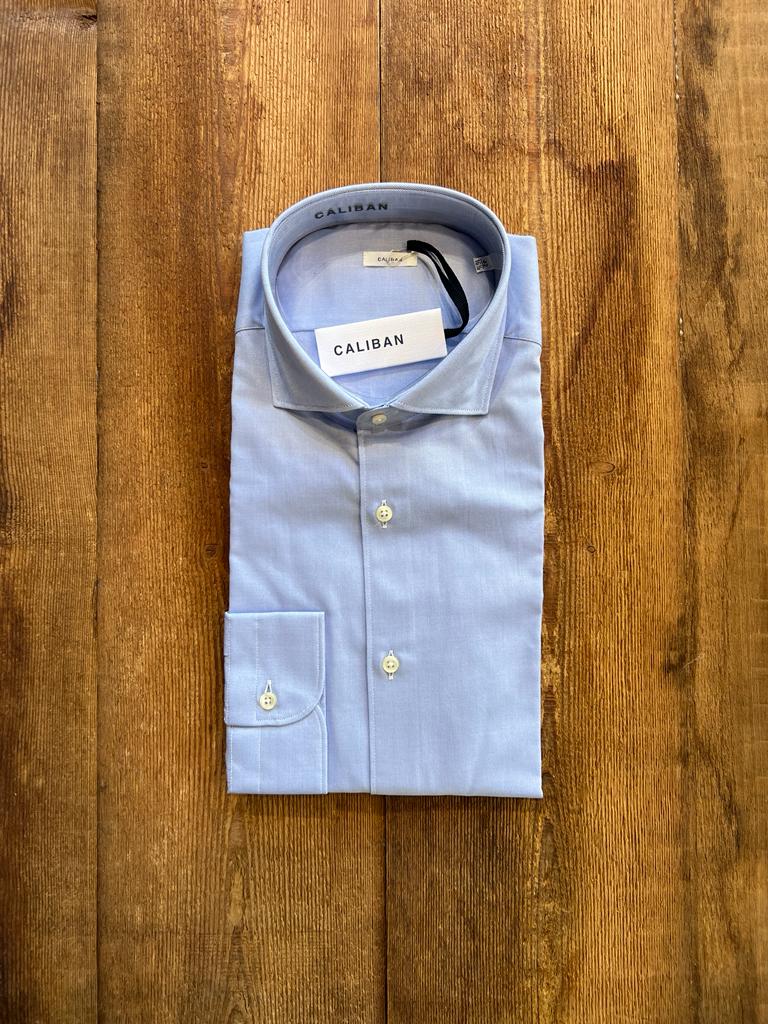 S8-GI0FRH Camicia Slim Azzurro Man