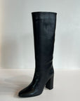 W2-3361 Stivale Nappa Tacco 10cm Nero