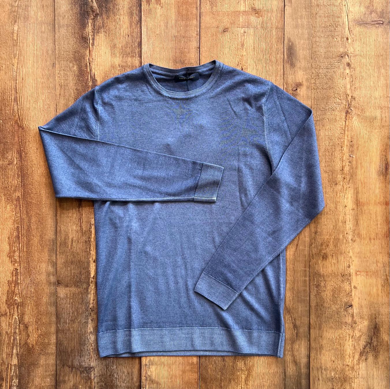 W5-0002 Maglia Lana Girocollo Avio23 Man